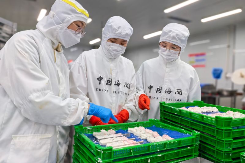 漂洋過?！邦A”見你 前三季度威海海洋 預制菜出口近4億元