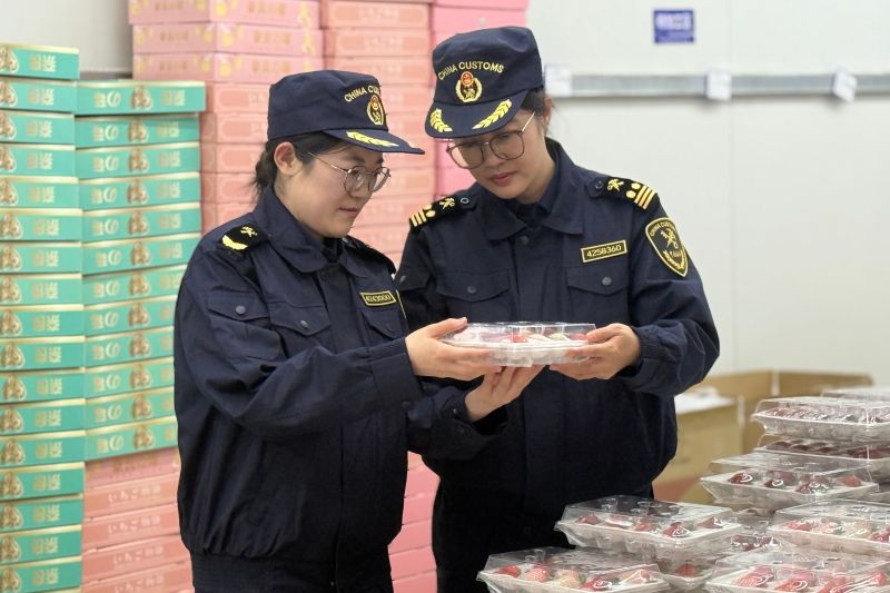 海關(guān)高效通關(guān)助力中韓民間藝術(shù)交流（圖）